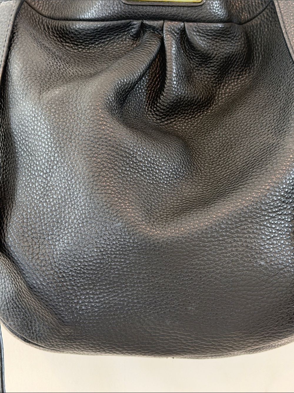 Marc Jacobs Black Pebbled Leather Shoulder And Cross Body Purse - Picture 5 of 10